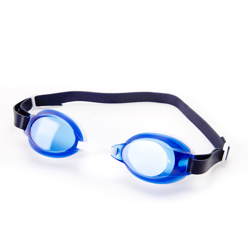 速比涛/SpeedoJET V2 GOG AU BLUE/WHITE中平光泳镜8-092978577